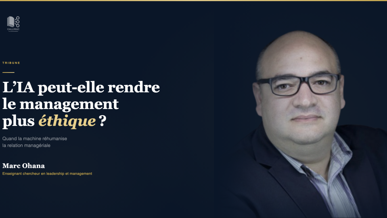 L'intelligence artificielle peut-elle rendre le management plus éthique ?