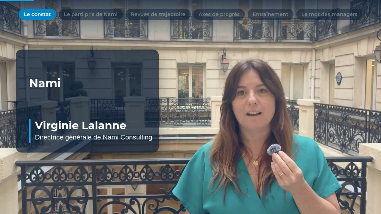 Virginie Lalanne, Directrice générale de Nami Consulting